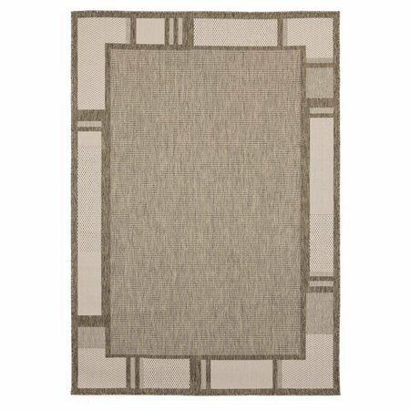 UNITED WEAVERS OF AMERICA 5 ft. 3 in. x 7 ft. 6 in. Augusta Matira Brown Rectangle Area Rug 3900 10850 69